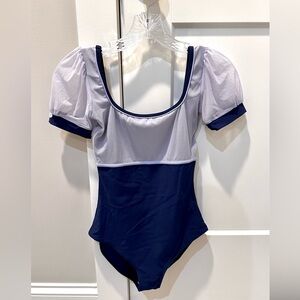 Dellalo’ Milano Penelope AR Custom Leotard Blu Notte Medium